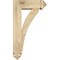 Ekena Millwork Thorton Arts and Crafts Rough Sawn Bracket w/ Offset Brace, Douglas Fir, 6"W x 16"D x 28"H BKT0604X16X28THR03RDF - alternate 2
